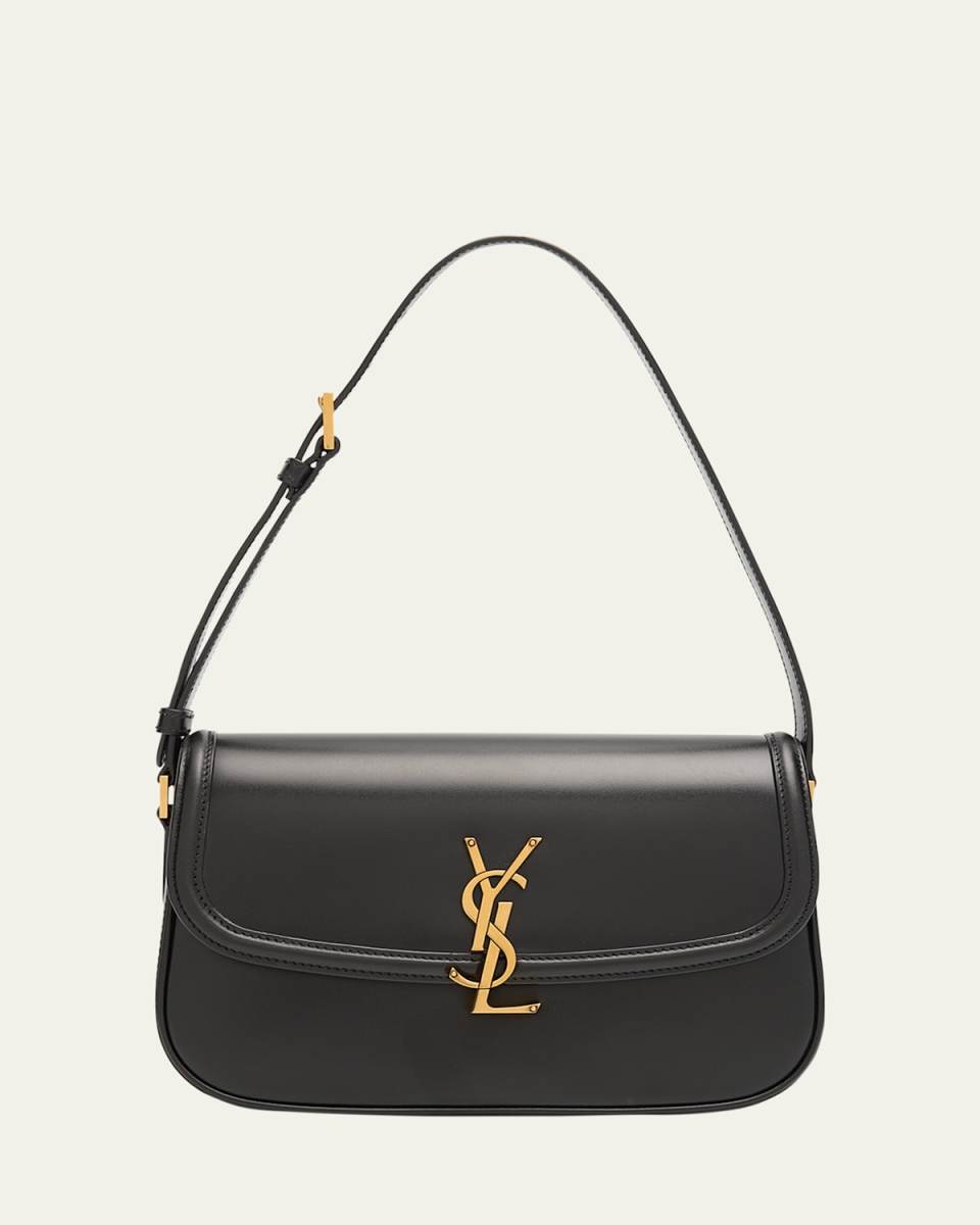Solferino Medium YSL Shoulder Bag in Smooth Leather